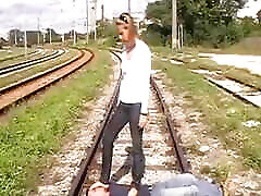 Melady Dominate Slave Richie Outdoor