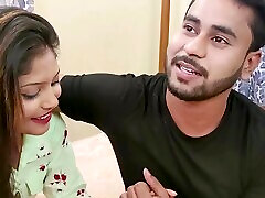 Indian girlfriend moans while being nicely fucked by her boyfriend