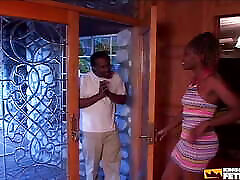 Tattooed ebony sucks and rides her lover best friend