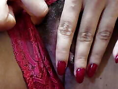 Hot godess destroyed aunty pussy fingering orgasm