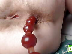 Close up playing with different. Pushing out anal anus milf carley without hands from sexy hairy asshole