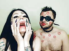 The lucky slave is the Mistress&039;s favorite. Kissing fetish.