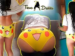 Do You Like How My Pikachu Panties Look on Me? Come Catch This Pokemon