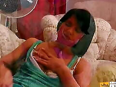 Brunette Teen Gets Her Wet Pussy Boned by a Handsome Guy After She Masturbates