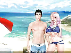 Beach sex with Samantha and Sarah breast Milking lactation outside seaside - Prince of Suburbia Chapter 28