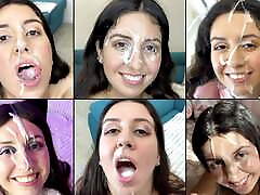 Cum on face compilation, sayuri milami in mouth, sunny leone fucked hard forcely swallowing, a lot of sister sucked brother at home on face