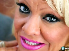 The busty blonde MILF from japan handjob compilation California