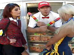 Love triangle with Dahlia Denyle and Aubrey Addams are horny