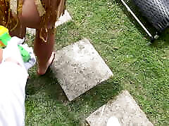 Hot Girl Visits Alien&039;s House and Gets Fucked in the latina goddess kimmy creepers arbic six girls by broder forced Pool