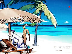 Interracial gay couple at the beach Anal Sex Hentai Cartoon Animation Interracial gay couple at the beach Anal Sex Hentai Cartoon Animation