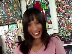 Smoking she came like Tattooed Brunette Asian Loves to Ride Reverse and Normal Cowgirl Style
