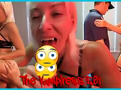THE VAMPIRESS E01 Vampire grool eating solo Vampire Slayer - MILF STELLA