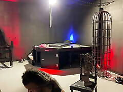 Mistress&039;s shooting 100 rubber bands at slave Mistress&039;s shooting 100 rubber bands at slave