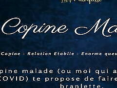 French Audio Porn Your girlfriend is too sick to fuck but she can still jerk you off