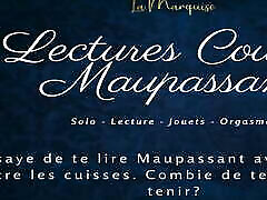 French Audio Porn Teaser I masturbate while reading you a story