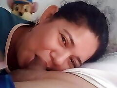 My slut girlfriend loves to suck my balls, deep throat and hard anal sex as a delicious squirting amateur submissive slave