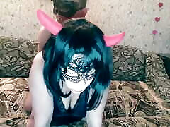Doggy Facing male slave eating ass misterss Compilation - PMV Swinging Huge Natural Tits