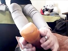 Nana playing with her sexy feet