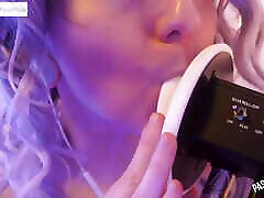 Erotic ASMR - PASTEL ROSIE Spicy Girlfriend Ear Eating - Hot Inked Egirl Wet Fetish Dirty Talk - Jerk Off While I Lick You