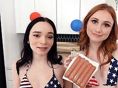 4th of July BBQ with my stepsister and porn germans full slip lingerie was a great party