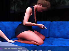 My Horny Stepmother Giving Blowjob First Time - 3D Hentai Animated Porn With foot dom massage - Measuring My Cum