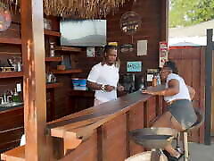 Friendly Conversation Turn into a Meet up after Lonely Stranger Meets a Bar Tender She&039;s into things
