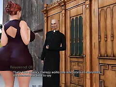 Laura Lustful Secrets: Wife Cheats Her Hubby and Sucking Big Dick in the Confessional - Episode 85