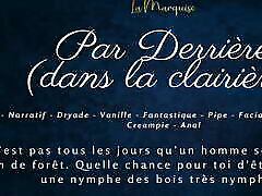 French Dirty Talk julya ann jordi Story Fuck the nymph in the forest