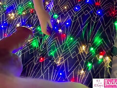 Sexy Jade And Jade as panteras virgem In sunny leone hot xxxvldeo parent Riding Her Boyfriend Dick After Christmas Party