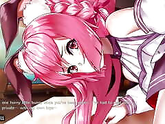 Teen Anal Instructor Teaches How to Put Cock in Her Ass! 18 Y.o. Hentai Uncensored Love Tavern