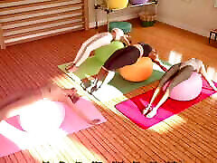 AWAM 41 Yoga class got super sexy and hot