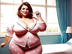 BBW HAIRY MATURE WITH BIG GAPING ANAL HOLE. WIDE Creampie CLOSE UP ANAL.