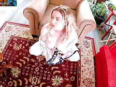 Stepmom and stepson accidentally make a sex movie