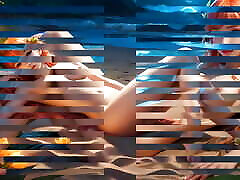 31 Nude Images of 18-year-old teacher and student for clg Girl Laying in the Beach