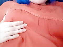 freshly shaved sunny hard sex on red drips fluids when touched
