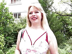 GERMAN SCOUT - Big Butt blonde MILF Anna Lynx gangbang music complation for First Time Casting Fuck