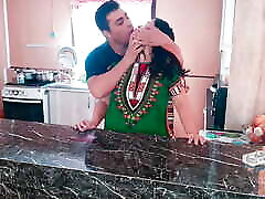 ktrins kaif surprises his Indian stepmother with a hot fuck in the kitchen