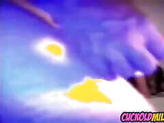 Cuckold MILF blonde and her cops punish girl with african BBC