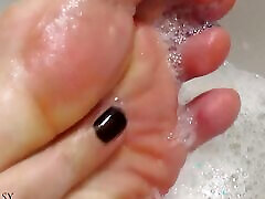 Soft Legs and Lustful xxx acharia Playing in the Water