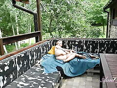 AuntJudys - Outdoor Fun with Big Tit MILF Wanilianna