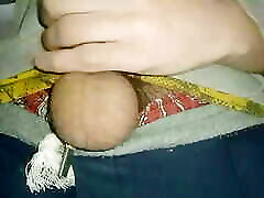 Perfect Body Man Masturbating 18inche black cock and Hot