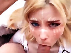 Babe POV Blowjob Dick and Cum in Mouth japanese mom busty squirting Cosplay