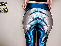 legginsy spandex. kompilacja wideo zużycie