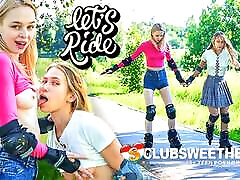 let & 039; s ride! elloise i nicka napalone na rolkach clubsweethearts