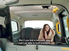 FakeTaxi She fucks the taxi driver after her hot sex cewek sek was a disappointment