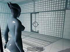 Let&039;s Play - Haydee, Liara T&039;Soni Mass Effect Mod, White Zone, Walkthrough, No Commentary, 4K