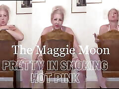 Maggie Moon Smoking Hot in Pink