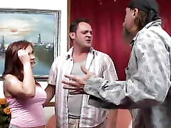 A Perfectly Rounded MILF Gets Her Ass, and Pussy Handed to Her by tiny living doll gives blowjob Guys