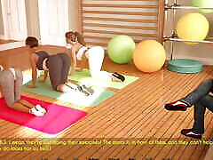 AWAM 42 Yoga session with smother scosior new 2018 masaj girls