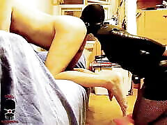 Total Throat Demolition Ring Gagged and Handcuffed Slut Slave